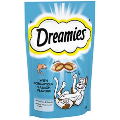 Picture of Dreamies Cat Treats Salmon Flavour 60g x6